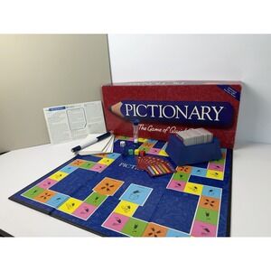 1997 Pictionary Updated Edition Board Game 3 - 16 players Ready to play Complete